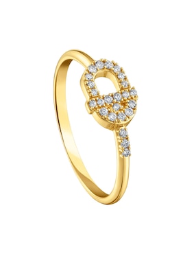 Anillo Redondo TOUS Manifesto 18 K De Oro Amarillo Diamante