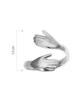 Anillo Clepsidra brillante