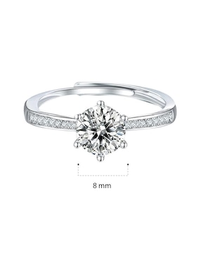 Anillo de compromiso Clepsidra