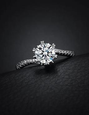 Anillo de compromiso Clepsidra