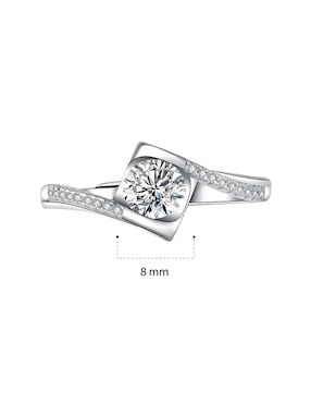 Anillo de compromiso Clepsidra