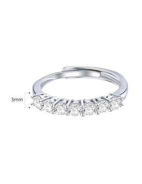 Anillo de compromiso Clepsidra