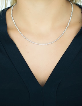 Collar Silvex Spa de plata P 925