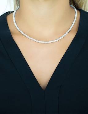 Collar Silvex Spa de plata P 925