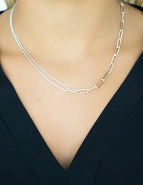 Collar Silvex Spa de plata P 925