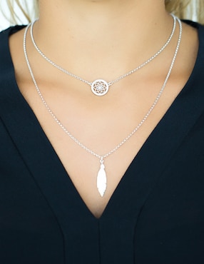 Collar Silvex Spa de plata P 925
