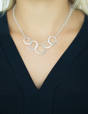 Collar Silvex Spa de plata P 925