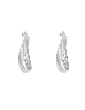 Arracadas Silvex Spa de plata P 925 con acabado brillante