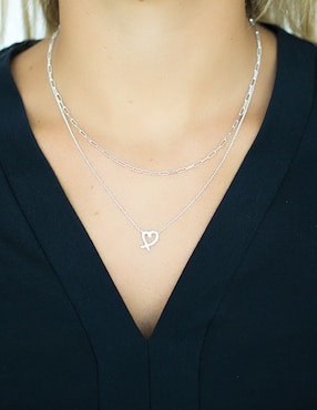 Collar Silvex Spa de plata P 925