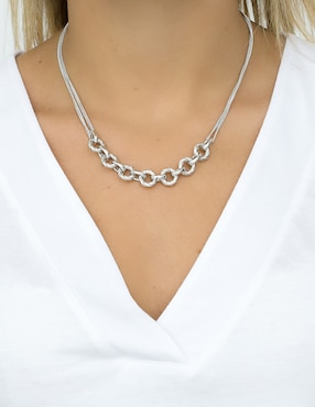 Collar Silvex Spa de plata P 925