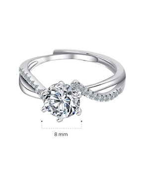 Anillo de compromiso Clepsidra