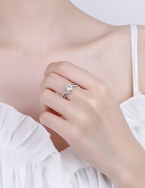Anillo de compromiso Clepsidra