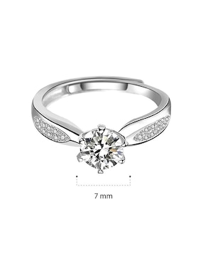 Anillo de compromiso Clepsidra
