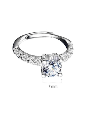 Anillo de compromiso Clepsidra