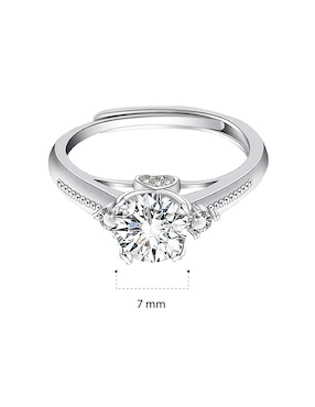 Anillo de compromiso Clepsidra