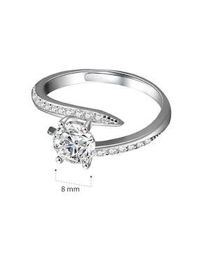 Anillo de compromiso Clepsidra