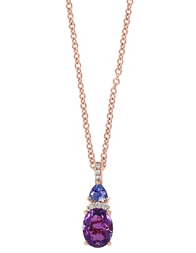 Collar Effy Viola de oro 14 K