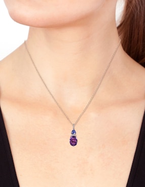 Collar Effy Viola de oro 14 K