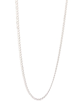 Cadena Fonelli de oro blanco 14 K