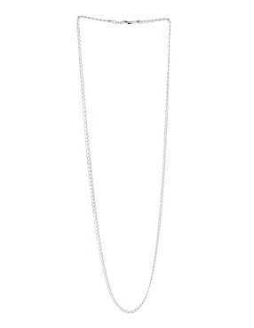 Cadena Fonelli de oro blanco 14 K