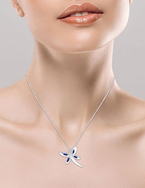 Colgante Y Dije de libélula Fascinare volare de oro 14 K