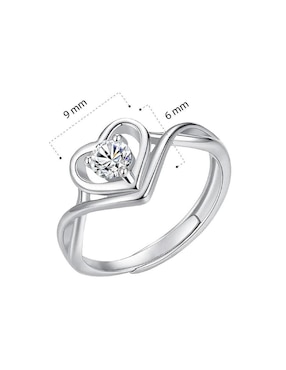 Anillo de compromiso Clepsidra