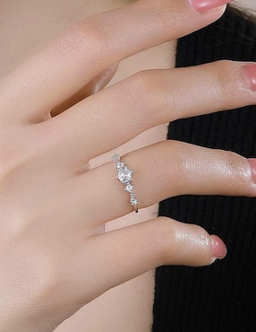 Anillo de compromiso Clepsidra