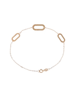 Pulsera Unoaerre de oro 14 K con acabado brillante