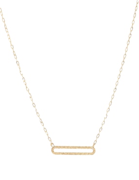 Collar ovalado Unoaerre de oro 14 K
