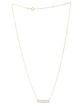 Collar ovalado Unoaerre de oro 14 K
