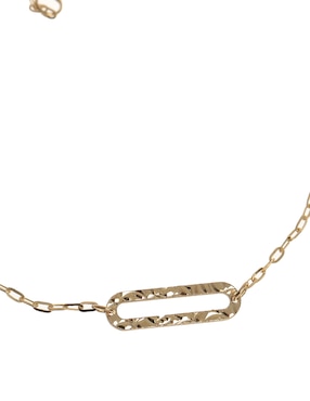 Pulsera Unoaerre de oro 14 K con acabado brillante