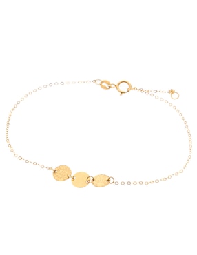 Pulsera Unoaerre de oro 14 K con acabado pulido