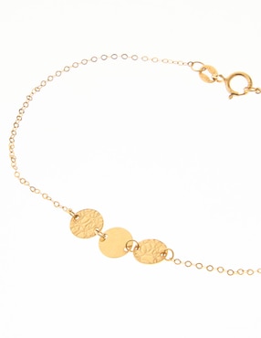 Pulsera Unoaerre de oro 14 K con acabado pulido