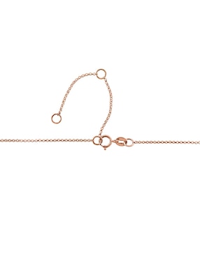 Collar de corazón Effy de oro 14 K