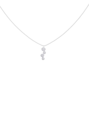 Collar Riccardo Orsato de oro blanco 14 K