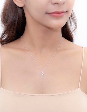 Collar Riccardo Orsato de oro blanco 14 K