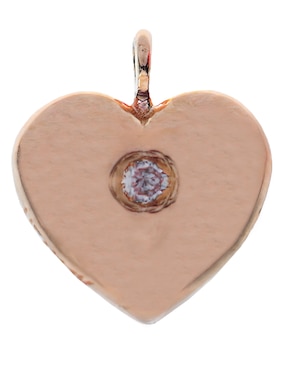 Charm De Corazón Fonelli De Oro 14 K