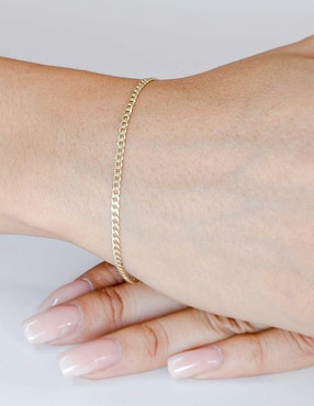 Pulsera Abba Joyas de oro 10 k con acabado pavé