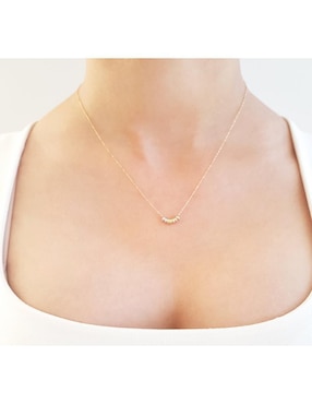 Collar de aro Casa Del Anillo de oro 18 K