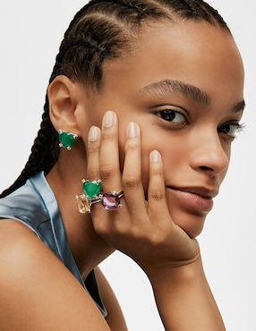 Anillo Tous Color Pills P 925 de plata amatista brillante