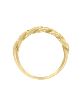 Anillo de cadena Fianelli 14 k de oro amarillo brillante