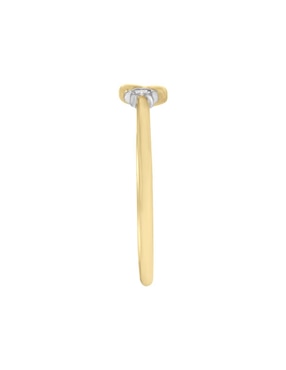 Anillo de estrella Fianelli Fantasy 14 k de oro amarillo diamante brillante