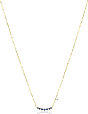 Collar Meira T de oro amarillo 14 K