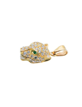 Dije de jaguar Crixus Joyeria de oro amarillo 10 K