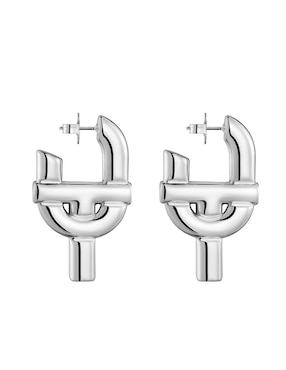 Aretes Tous Manifesto de plata P 925 con acabado espejo