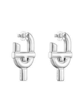 Aretes Tous Manifesto de plata P 925 con acabado espejo