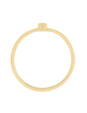 Anillo Fianelli New Day 14 k de oro diamante pulido