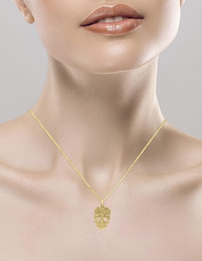 Dije de catrina Fianelli de oro 14 K