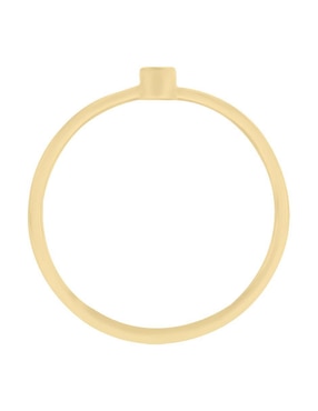 Anillo Fascinare New Day 14 k de oro zafiro pulido