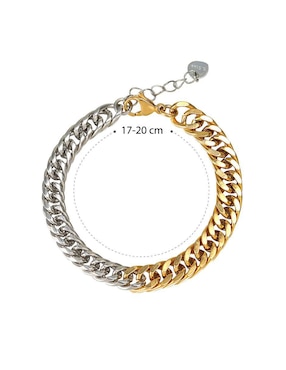 Pulsera Clepsidra con acabado lustre